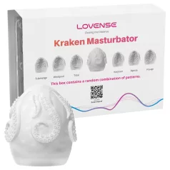   LOVENSE Kraken - masturbacijos kiaušinėlis - 6 vnt (baltas)