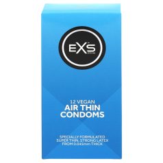   EXS Air Thin - prezervatyvai - itin ploni - lateksas - 12 vnt