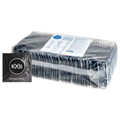 EXS Black - lateksinė prezervatyvai - juodi - 100 vnt