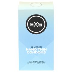 EXS Nano Thin - prezervatyvai - itin ploni - 12 vnt.