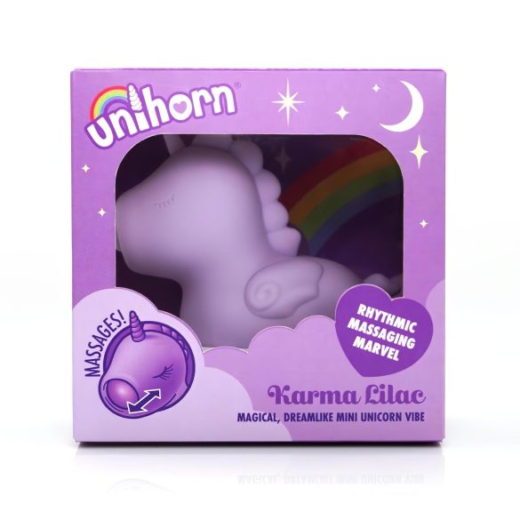 Unihorn Karma - klitorio vibratorius su akumuliatoriumi - violetinis