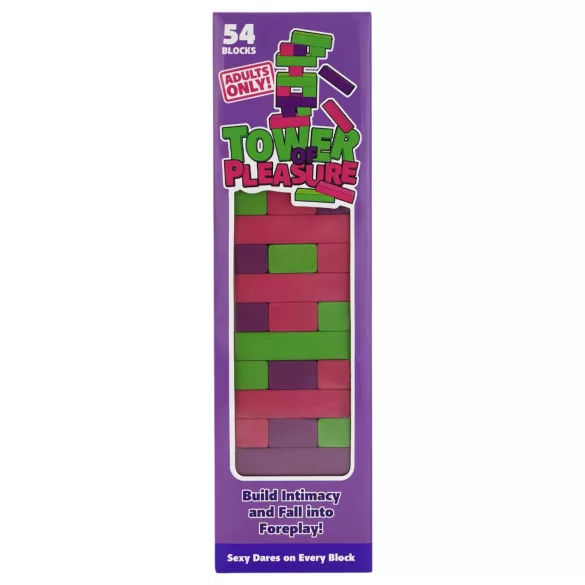 Play Wiv Me - sekso žaidimas - Jenga bokštas - 54 kaladėlės