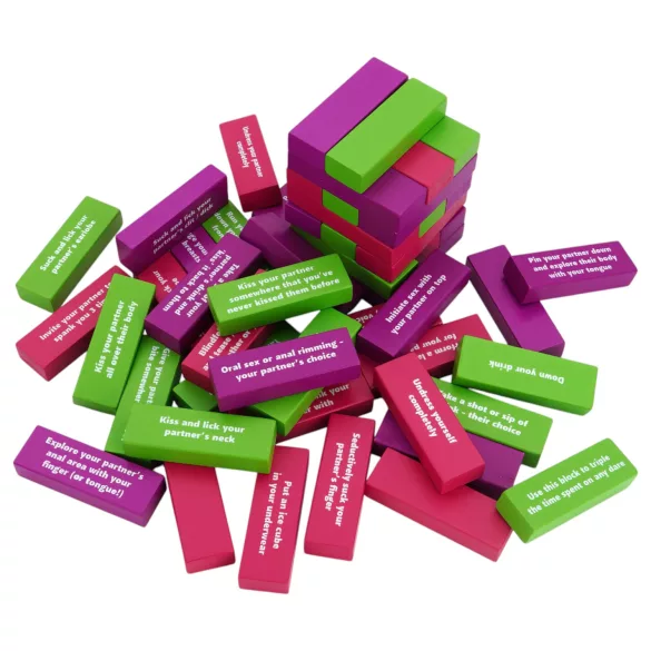Play Wiv Me - sekso žaidimas - Jenga bokštas - 54 kaladėlės