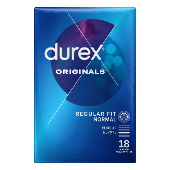 Durex Originals - prezervatyvai - 18 vnt