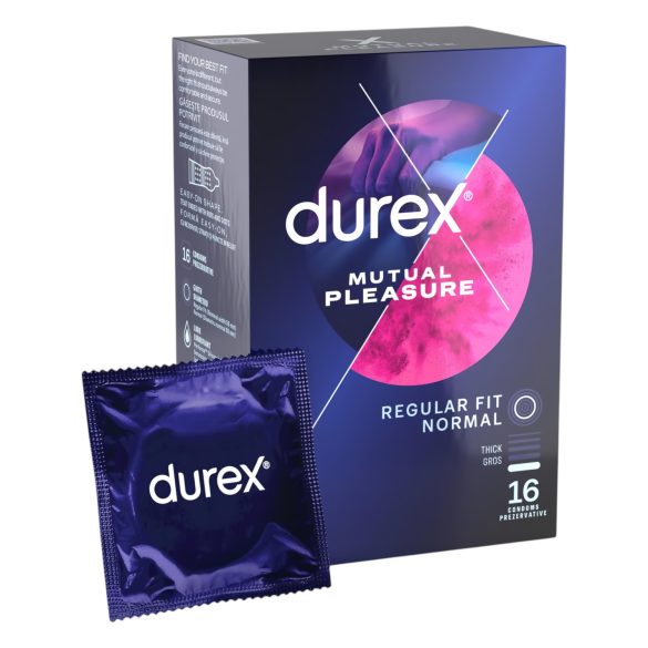 Durex Mutual Pleasure - ilgalaikio malonumo prezervatyvai (16 vnt.)