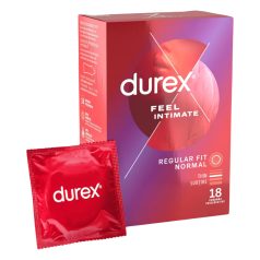 Durex Feel Intimate - plonas prezervatyvas - 18 vnt