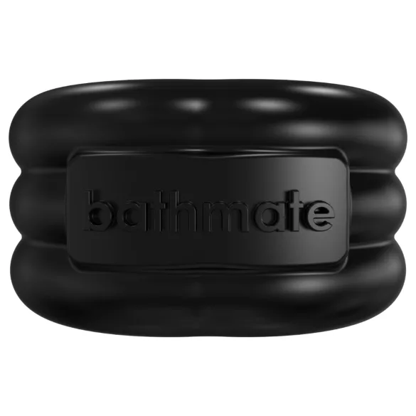 Bathmate Vibe Ring Stretch - įkraunamas vibruojantis penio žiedas (juodas)