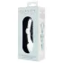 Clarity Utopian Mystique - gofruotas stiklinis analinis dildo (skaidrus)