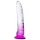 Lonely Lance - dildo su siurbtuku - permatomas violetinis