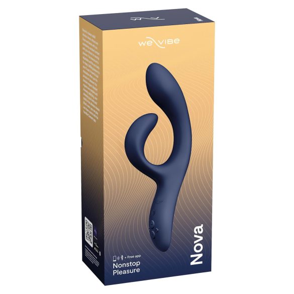 We-Vibe Nova 2 - vibratorius su klitorio atšaka - įkraunamas - mėlynas