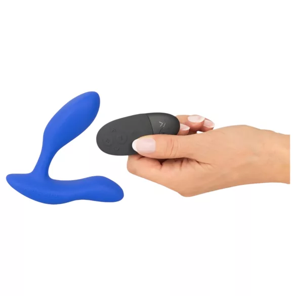We-Vibe Vector+ - analinis vibratorius - išmanus, įkraunamas - mėlynas
