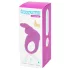 Happyrabbit - vibruojantis penio žiedas - akumuliatorinis - violetinis