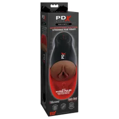   PDX Elite Fuck-O-Matic 2 - akumuliatorinis, siurbimo funkciją turintis dirbtinis vaginos masturbatorius