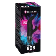   mystim Hop Hop Bob E-Stim - įkraunamas elektro vibratorius (juodas)