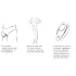 We-Vibe Moxie+ - nuotoliniu būdu valdomas, išmanus klitorio vibratorius (turkio spalvos)