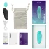 We-Vibe Moxie+ - nuotoliniu būdu valdomas, išmanus klitorio vibratorius (turkio spalvos)