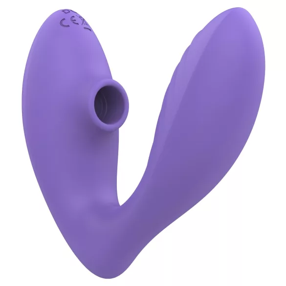 ROMP Reverb - G taško vibratorius su oro bangomis - 2in1 - violetinis