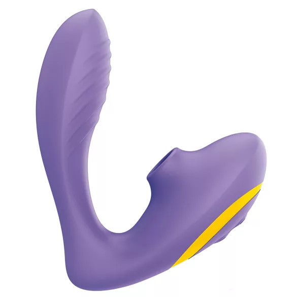 ROMP Reverb - G taško vibratorius su oro bangomis - 2in1 - violetinis