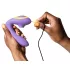 ROMP Reverb - G taško vibratorius su oro bangomis - 2in1 - violetinis