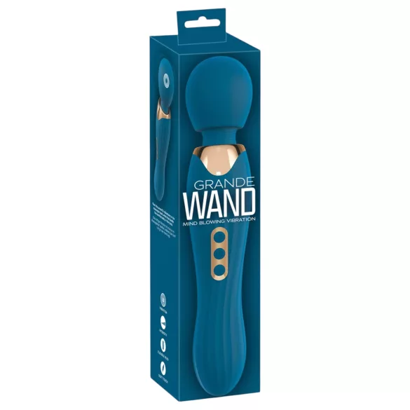 You2Toys Grande - masažuoklis vibratorius - įkraunamas - mėlynas