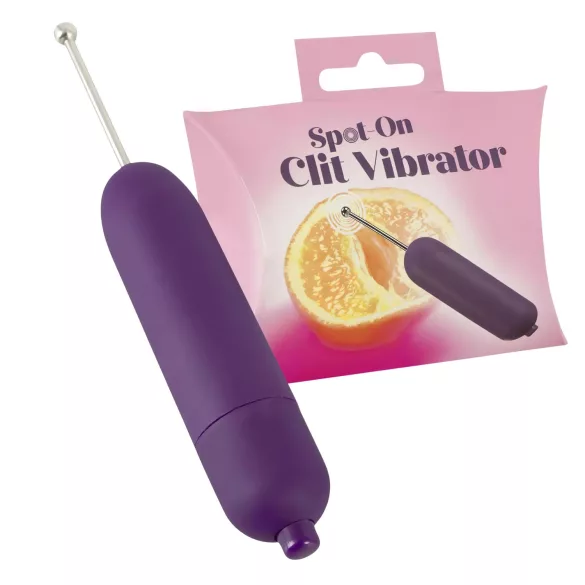 You2Toys - klitorio vibratorius - taškinis - violetinis