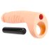 Realistixxx Double Fucker - prisegamas analinis vibratorius (natūralios spalvos)