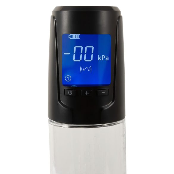 Mister Boner - automatinė penio pompa - įkraunama - juoda permatoma