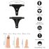 You2Toys - prisegamas dildo rinkinys (natūralus)