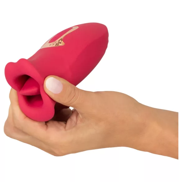 You2Toys - klitorinis vibratoriukas su liežuvėliu (rožinis)