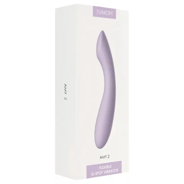 Svakom Amy 2 - G taško vibratorius - įkraunamas, atsparus vandeniui, violetinis