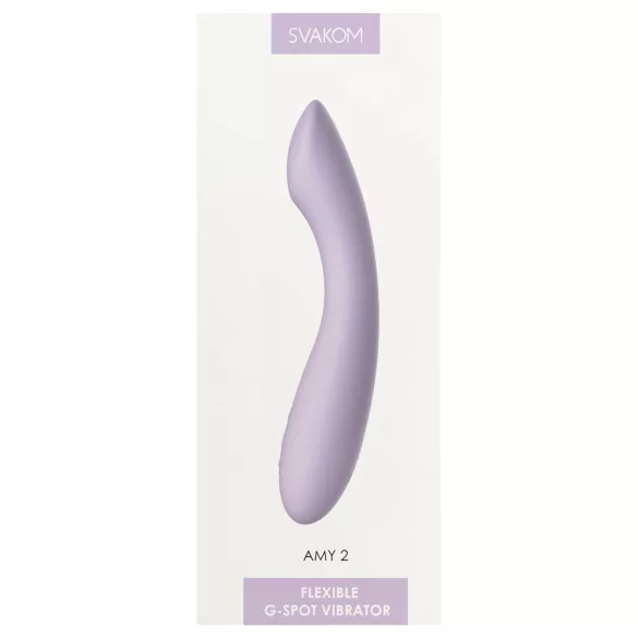 Svakom Amy 2 - G taško vibratorius - įkraunamas, atsparus vandeniui, violetinis