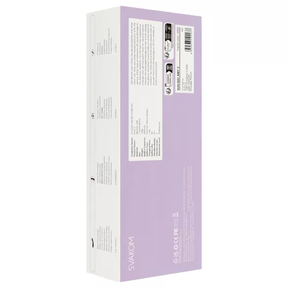 Svakom Amy 2 - G taško vibratorius - įkraunamas, atsparus vandeniui, violetinis