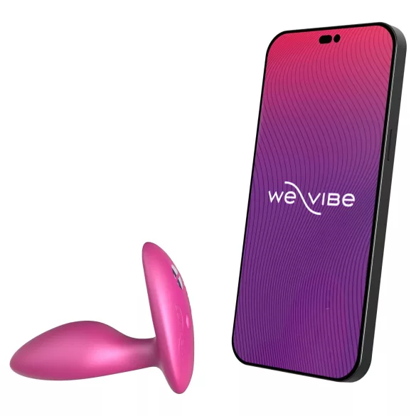 We-Vibe Ditto+ - programėle valdomas analinis vibratorius (rožinis)