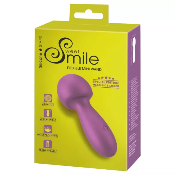 Sweet Smile - Lankstus mini masažuoklis (rožinis)