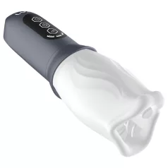   LUX Active First Class - automatinis masturbatorius - balta/pilka