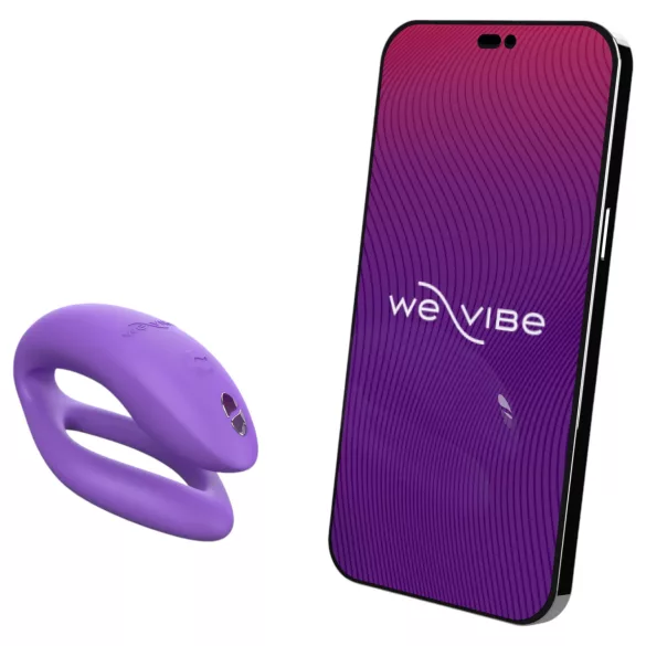 We-Vibe Sync O - programėle valdomas porų vibratorius (violetinis)