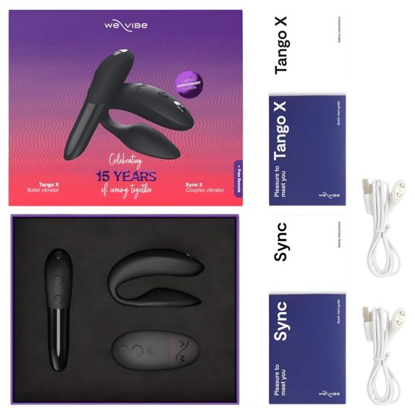 We-Vibe Collection - porų vibratorius rinkinys - juodas