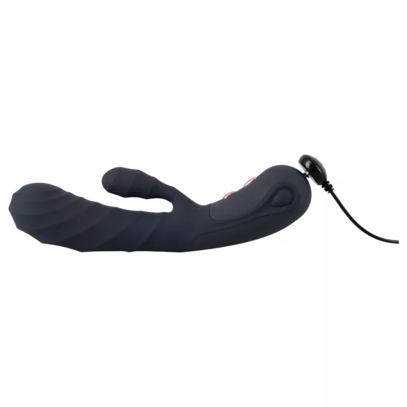 You2Toys - Oh! Rabbit klitorinis vibratoriukas su ausytėmis (juodas)