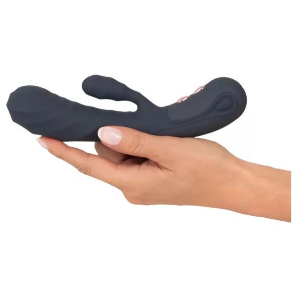 You2Toys - Oh! Rabbit klitorinis vibratoriukas su ausytėmis (juodas)