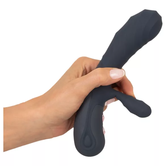 You2Toys - Oh! Rabbit klitorinis vibratoriukas su ausytėmis (juodas)