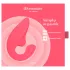 Womanizer Blend - G-taško vibratorius ir klitorinis stimuliatorius (koralo spalvos)