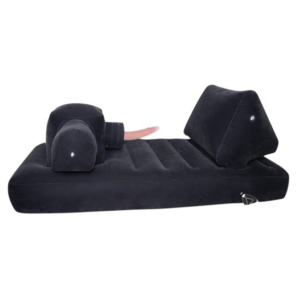 You2Toys Velvet Luxury - sekso mašina su įmontuota lova (juoda)