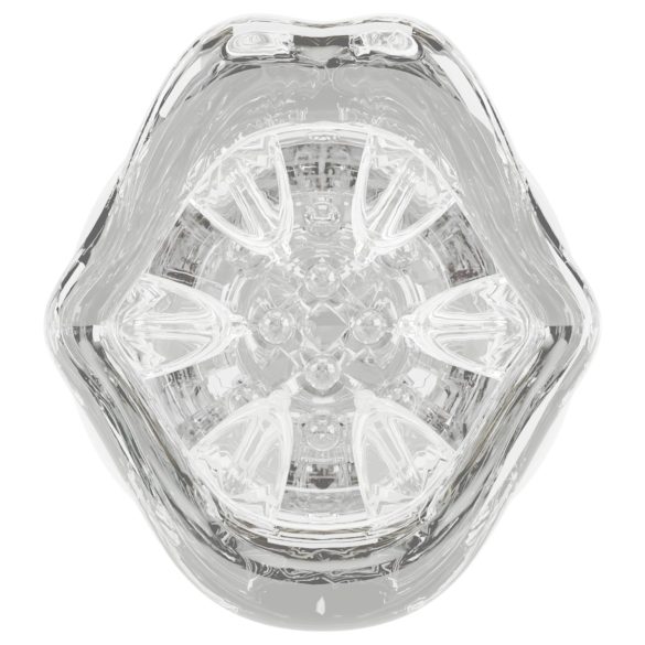 Stroker - vibruojantis besisukantis masturbatorius - skaidrus