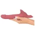 You2Toys - prisegamas vibratorius rinkinys - raudonas