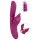 Javida - G taško ir klitorio vibratorius 4in1 - silikoninis - violetinis