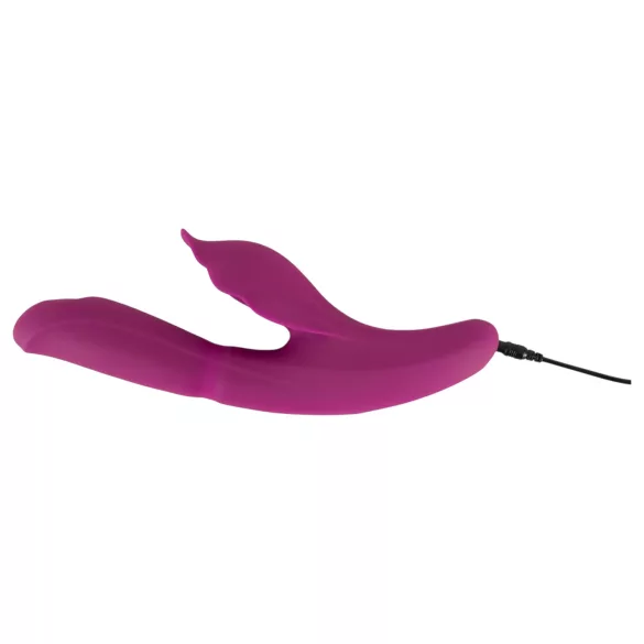 Javida - G taško ir klitorio vibratorius 4in1 - silikoninis - violetinis