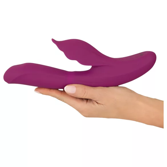 Javida - G taško ir klitorio vibratorius 4in1 - silikoninis - violetinis