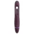 Javida - prisegamas dvigubas vibratorius be dirželio (violetinis)