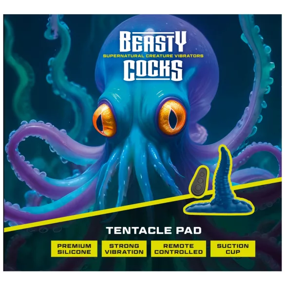 Beasty Cocks - G taško vibratorius pagalvėlė - mėlynas