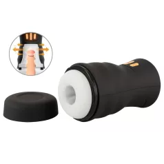   You2Toys Gyro - vyrų masturbatorius su sukimu ir vibracija - juodas